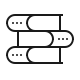 Knowledge base icon representing documentation and AI training