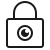 Privacy and compliance icon with lock and shield