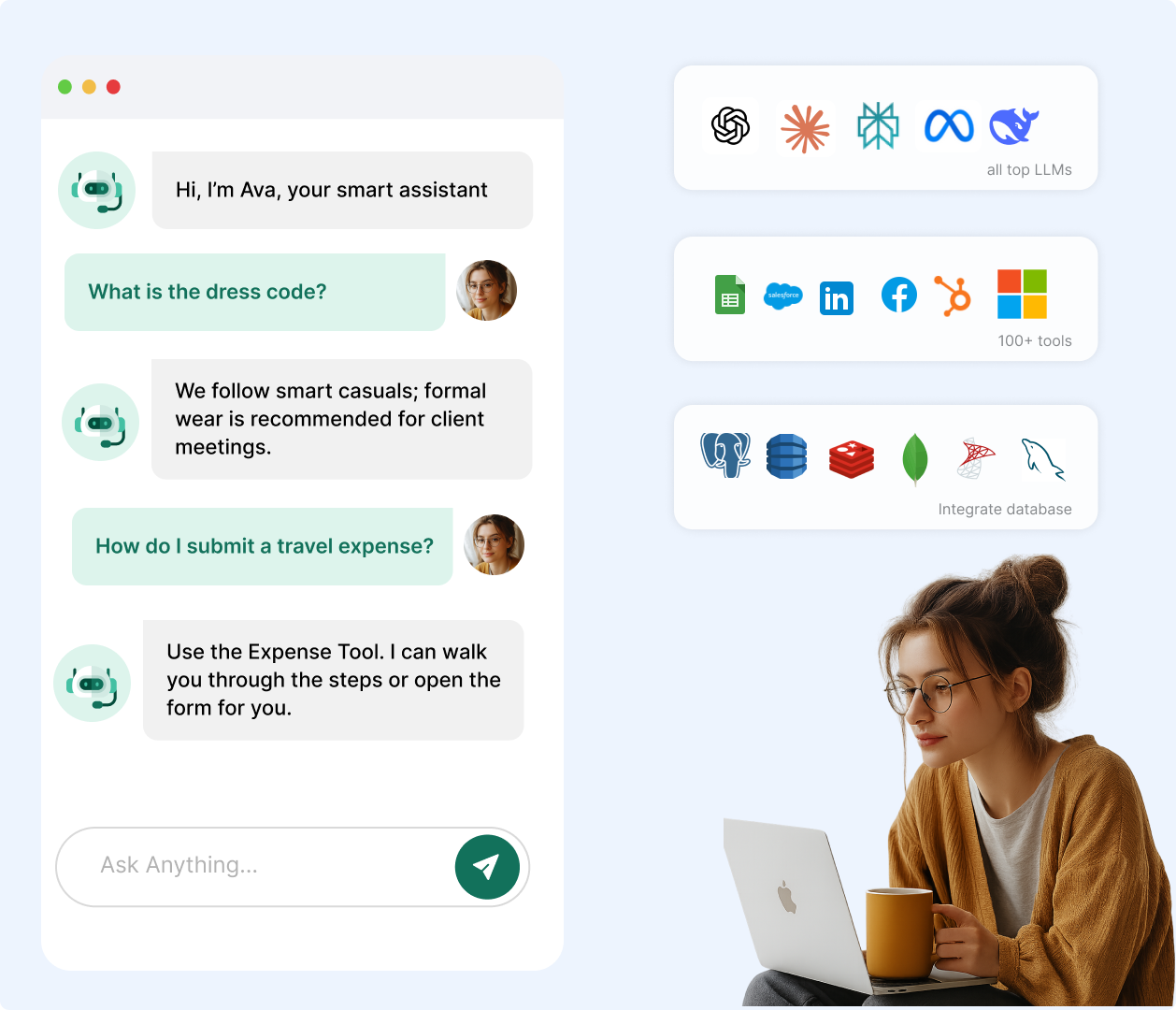 Low-Code AI Chatbot Builder