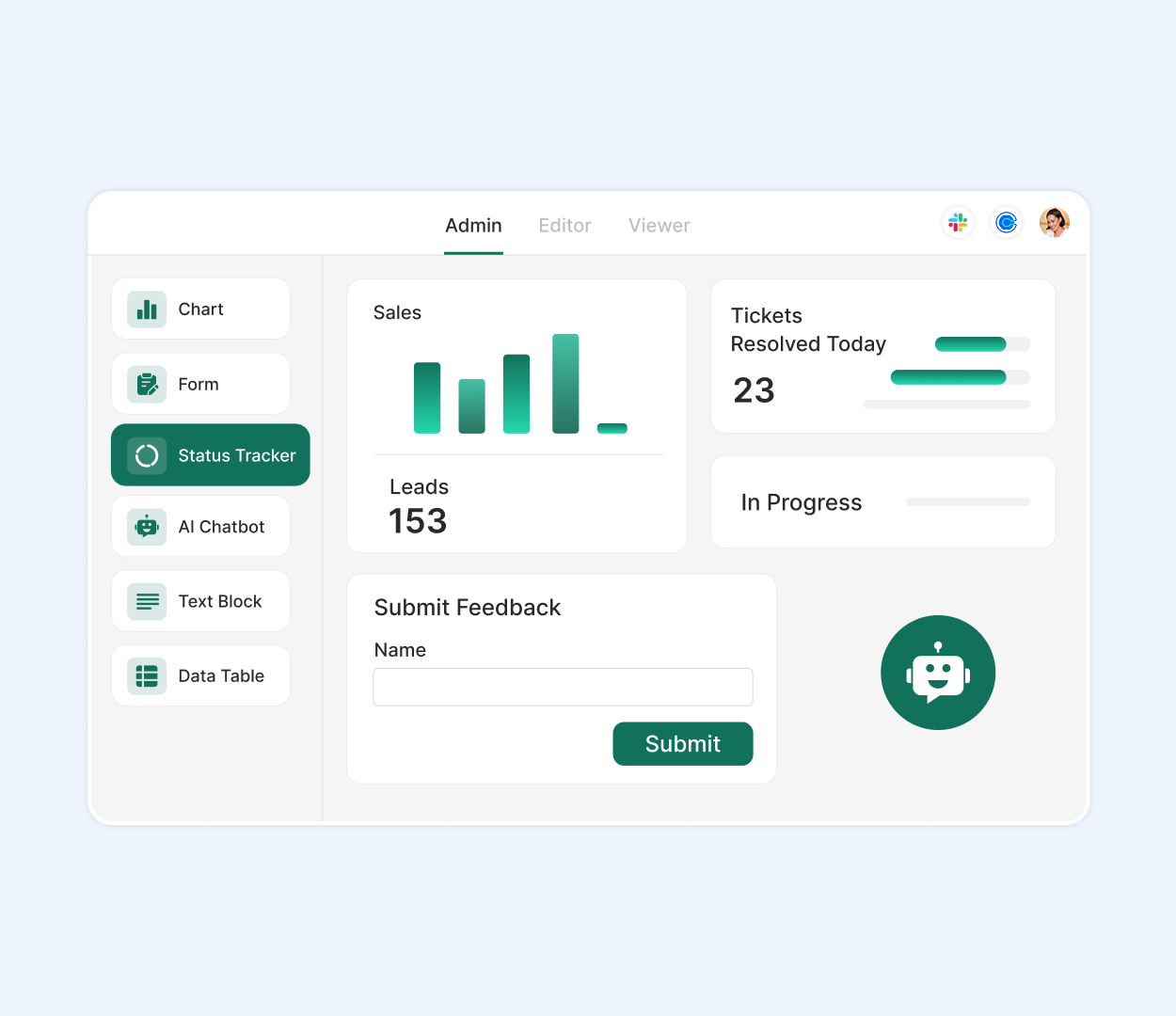 Low-Code App and Portal Builder